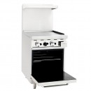 Atosa AGR-24G 24" Gas Range with 24" Griddle and (1) 20" Oven addl-1