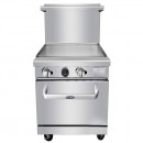 Atosa AGR-24G 24" Gas Range with 24" Griddle and (1) 20" Oven addl-5