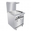 Atosa AGR-24G 24" Gas Range with 24" Griddle and (1) 20" Oven addl-3