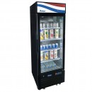 Atosa MCF8722GR Black Glass Door Merchandiser Refrigerator 81" addl-5