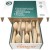 TigerChef 100% Eco-Friendly Biodegradable Birchwood Cutlery, Assorted, 350/Pack addl-1
