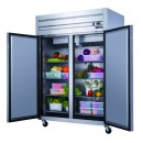 Dukers D55AR 2-Door Top Mount Reach-In Refrigerator 55" addl-4