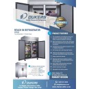 Dukers D55AR 2-Door Top Mount Reach-In Refrigerator 55" addl-3
