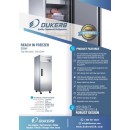Dukers D28AF One Door Top Mount Reach-In Freezer 27-1/2" addl-2