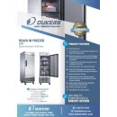Dukers D28F One Door Bottom Mount Reach-In Freezer 27-1/2" addl-4