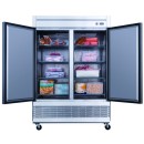 Dukers D55F 2-Door Bottom Mount Reach-In Freezer 55" addl-2