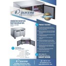 Dukers DUC48R 2-Door Undercounter Reach-In Refrigerator 48" addl-1