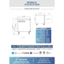 Dukers DUC29F Undercounter Reach-In Freezer 29" addl-2