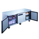 Dukers DUC72F 3-Door Undercounter Reach-In Freezer 72" addl-3