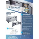 Dukers DUC72F 3-Door Undercounter Reach-In Freezer 72" addl-2