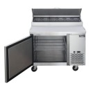 Dukers DPP44 Pizza Prep Table Refrigerator 44-1/2" addl-2