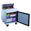 Dukers DSP29-8-S1 Sandwich / Salad Prep Table Refrigerator 29" addl-1