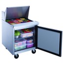 Dukers DSP29-12M-S1 Mega Top Salad / Sandwich Prep Table Refrigerator 29" addl-3