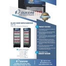 Dukers DSM-12R Glass Door Refrigerated Merchandiser 25" addl-2