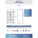 Dukers DSM-33R 2-Glass Swing Door Refrigerated Merchandiser 39-3/8" addl-3