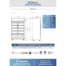 Dukers DSM-41R 2-Glass Swing Door Refrigerated Merchandiser 47" addl-3