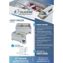 Dukers WD700Y Curved Sliding Lid Chest Freezer 24.72 cu. Ft. addl-4