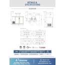 Dukers DKB48-M2 Dual Tap Kegerator Draft Beer Cooler 49" addl-4