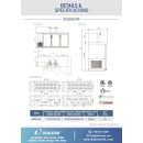 Dukers DKB72-M3 Dual Tap Kegerator Draft Beer Cooler 73" addl-5