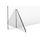 Winco ACSS-3632 Countertop Acrylic Safety Shield, 36"W x 32"H addl-1