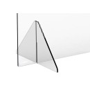 Winco ACSS-4832 Countertop Acrylic Safety Shield, 48"W x 32"H addl-2