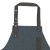 Winco BA-3327B Blue Full Length Bib Apron, 33-1/2"L x 27"W, addl-2