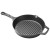 Winco CAGP-10R FireIron Round Cast Iron Grill Pan, 10-1/4" Dia. addl-1