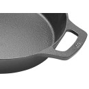 Winco CASD-8 FireIron Round Cast Iron Skillet with Two Loop Handles, 8" Dia. addl-1