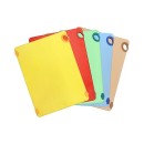 Winco CBK-1520YL STATIKBOARD Yellow Plastic Cutting Board, 15" x 20" x 1/2" addl-1