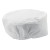 Winco CHPB-3WX Chef White Pillbox Hat, X-Large 3.5"H addl-1