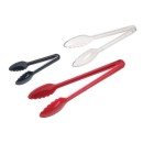Winco CVST-12R Red 12" Polycarbonate Serving Tongs addl-1