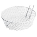 Winco MSBW-10 10" Medium Mesh Breading Basket with Non-Stick Coating addl-1