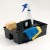 Winco PJC-1511K Black 3 Compartment Janitorial Caddy addl-1