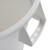 Winco PTC-10W 10 Gallon Round White Trash Can addl-3