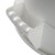 Winco PTC-10W 10 Gallon Round White Trash Can addl-4