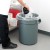 Winco PTC-20G 20 Gallon Round Gray Trash Can addl-6