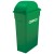 Winco PTC-23GRC Green Slender Trash Can, COMPOST, 23 Gallon addl-1