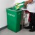 Winco PTC-23GRC Green Slender Trash Can, COMPOST, 23 Gallon addl-2