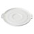 Winco PTCL-10W White Trash Can Cover for PTC-10W addl-1