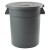 Winco PTCL-20G Gray Trash Can Cover for PTC-20G addl-3