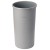 Winco PTCR-22G Gray Round Tall Trash Can, 22 Gallon addl-1