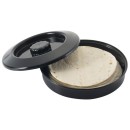 Winco PTW-7K Black Tortilla Warmer with Lid, 7-1/2" Dia x 1-7/8"H addl-2