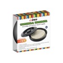 Winco PTW-7K Black Tortilla Warmer with Lid, 7-1/2" Dia x 1-7/8"H addl-1