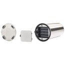 Winco SDT-8K Countertop Touchless Hand Sanitizer Dispenser, Black, 8 oz. addl-3