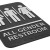 Winco SGNB-607 "All Gender", Braille Information Sign, 6" x 9" addl-1