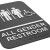 Winco SGNB-608 "All Gender/Accessible" Braille Information Sign, 6" x 9" addl-1