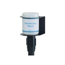 Winco SMWH-5K Black Stanchion Mount Wipes Holder addl-2