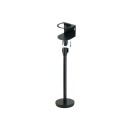 Winco SMWH-5K Black Stanchion Mount Wipes Holder addl-1