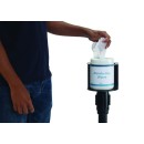 Winco SMWH-5K Black Stanchion Mount Wipes Holder addl-3