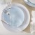 Luxe Party Ice Blue with Silver Rim Round Plastic Dinner Plate 10.25"- 10 pcs addl-1
